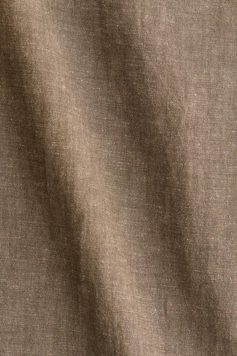 Straight Drawstring Trousers, Alternate, color, Dark beige