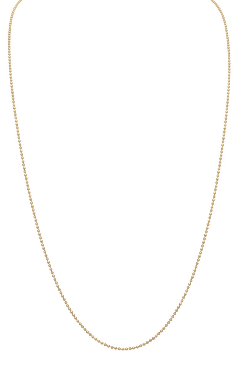 Stephanie Windsor Baby Ball Chain Necklace, Main, color,