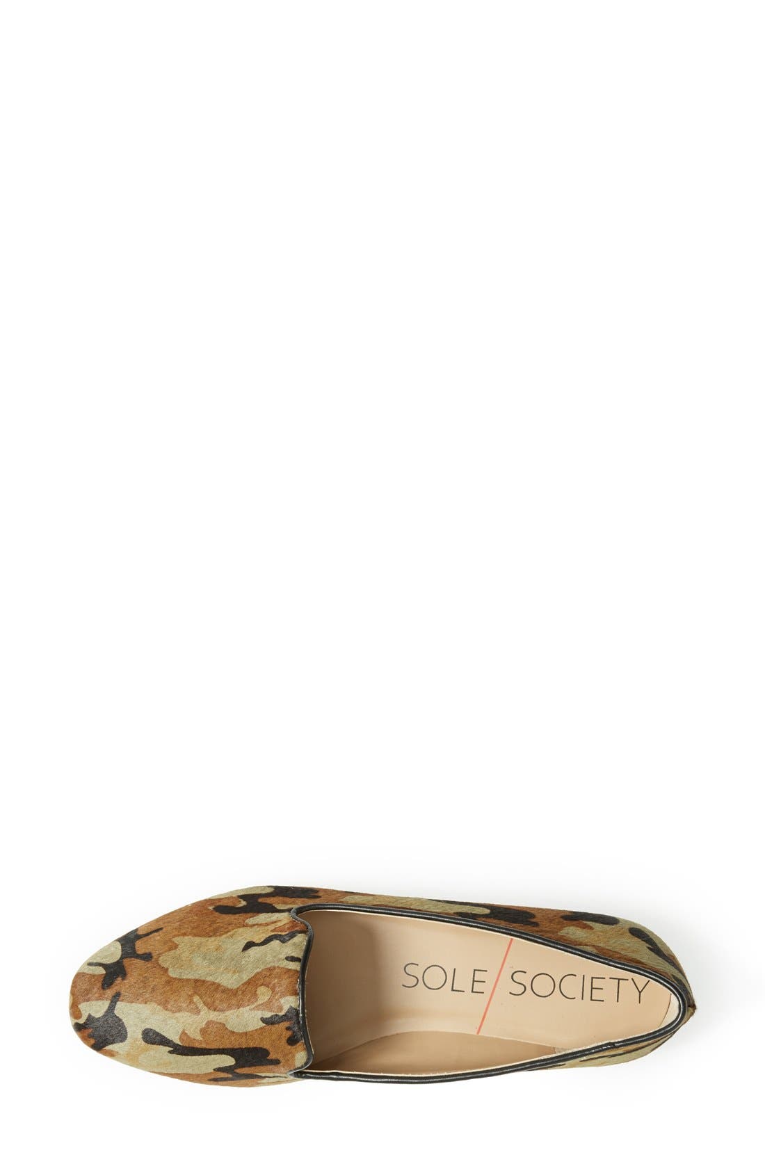 'Miia' Loafer, Alternate, color, CAMO