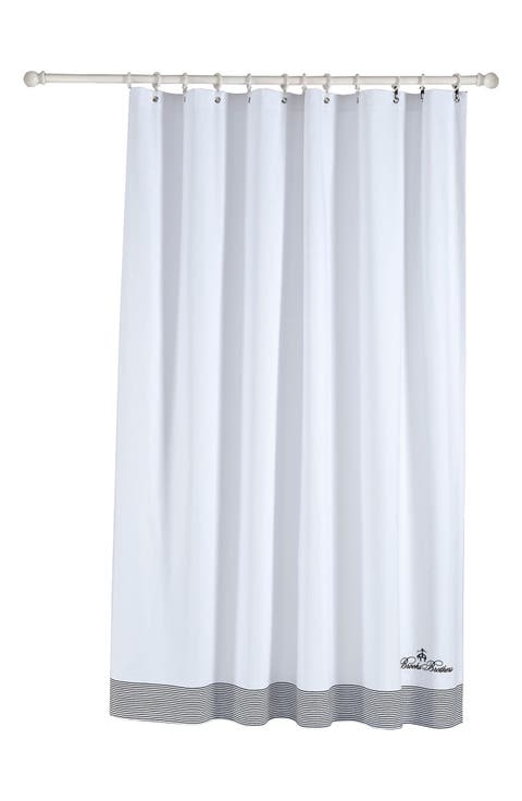 Robe Stripe Cotton Shower Curtain