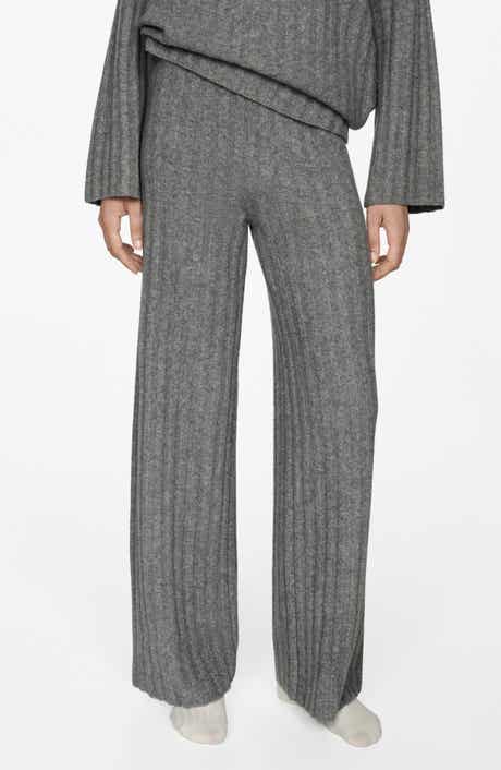 MANGO Rib Pull-On Pants