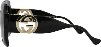 54mm Square Sunglasses