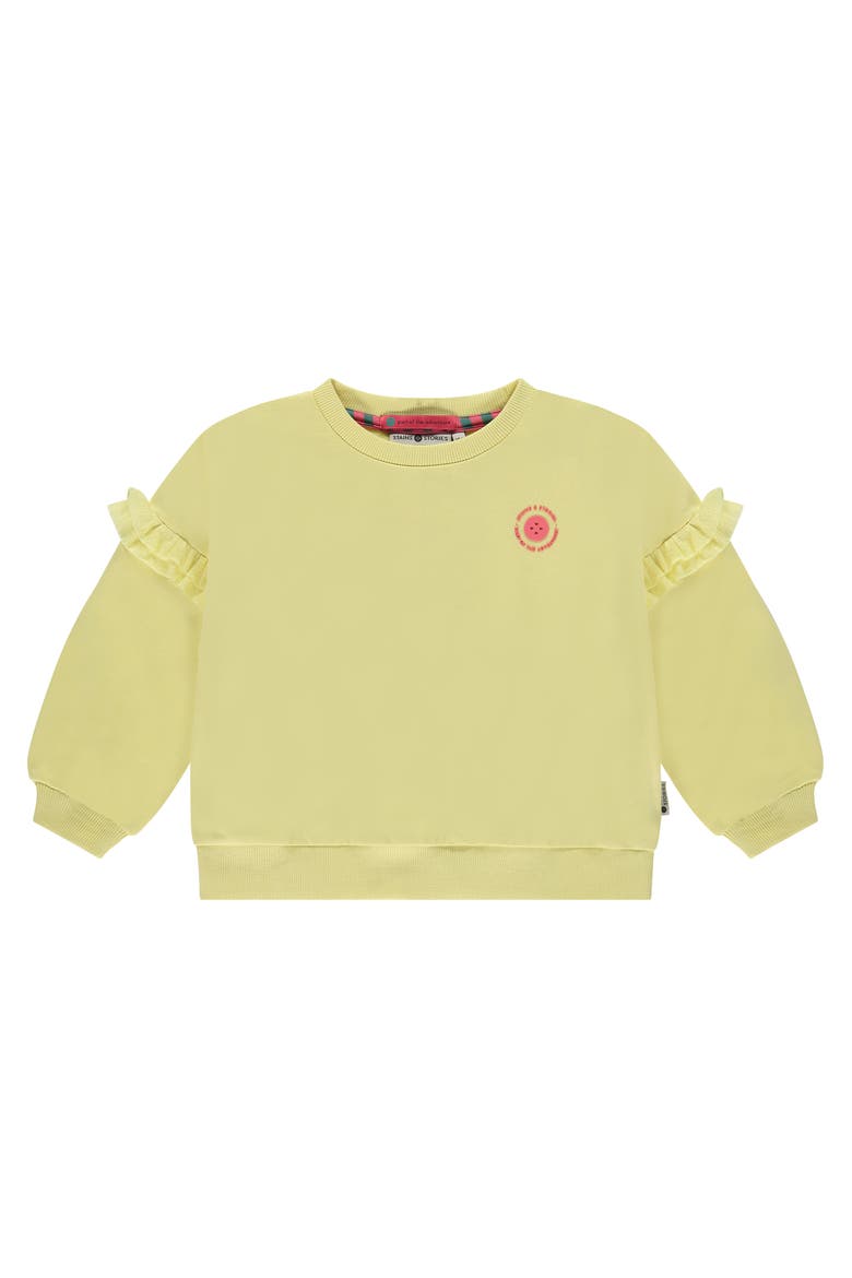 Juicebox Graphic Sweatshirt, Main, color, Yellow