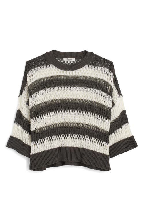 Madewell Pointelle-stitch Sweater Tee