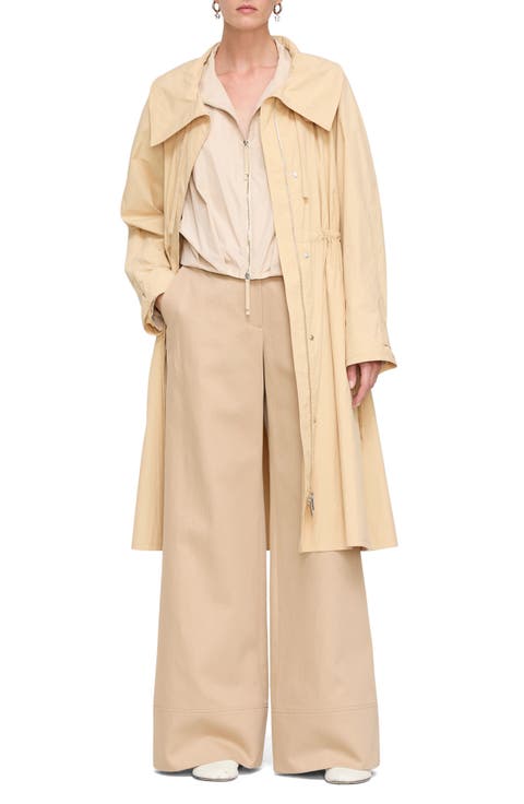 Travel Cotton Trench Coat