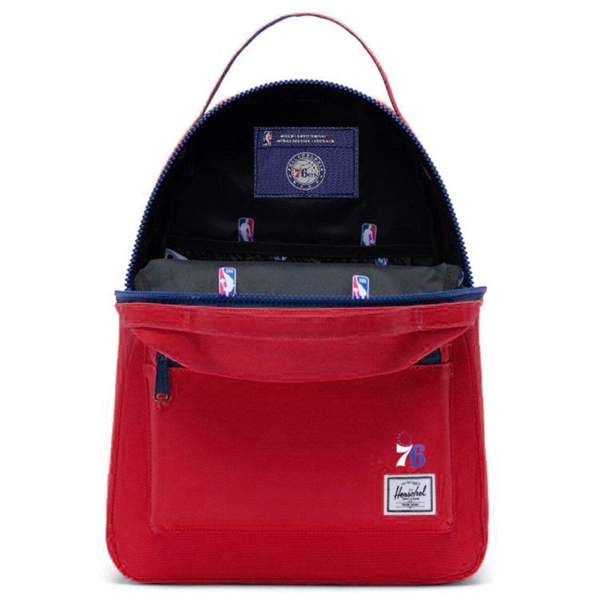 Herschel Supply Co. Red Philadelphia 76ers Nova Mid-Size Backpack, Alternate, color, 