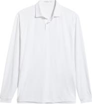 Peter Millar Featherweight Long Sleeve Performance Polo
