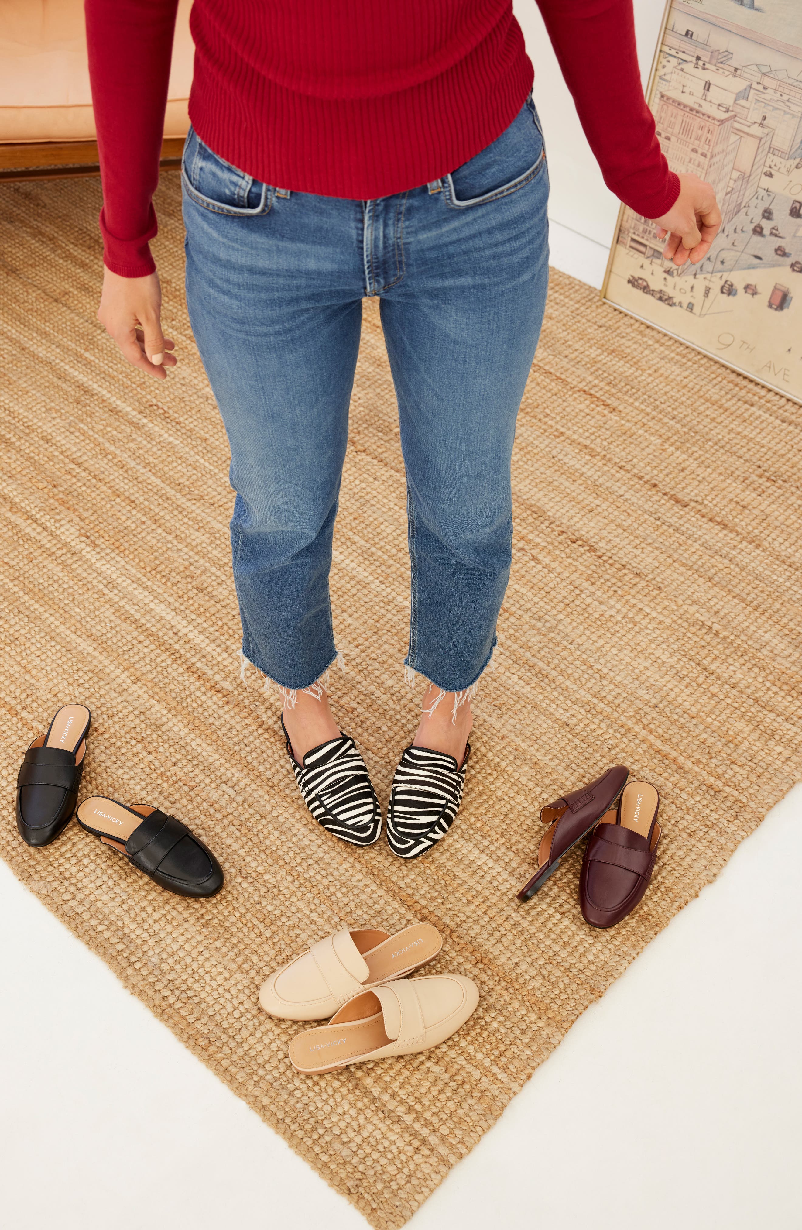 Lisa Vicky Enchant Mule, Alternate, color, 