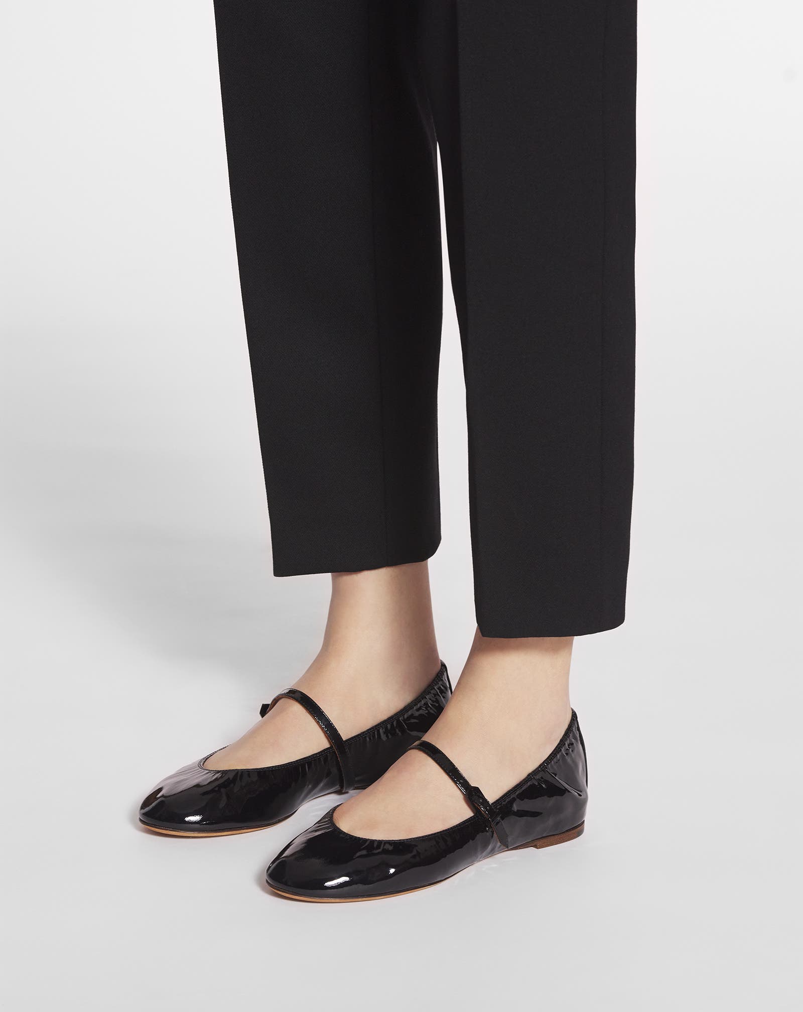 Lanvin MARY JANE IN GLOSSY LEATHER, Alternate, color, 