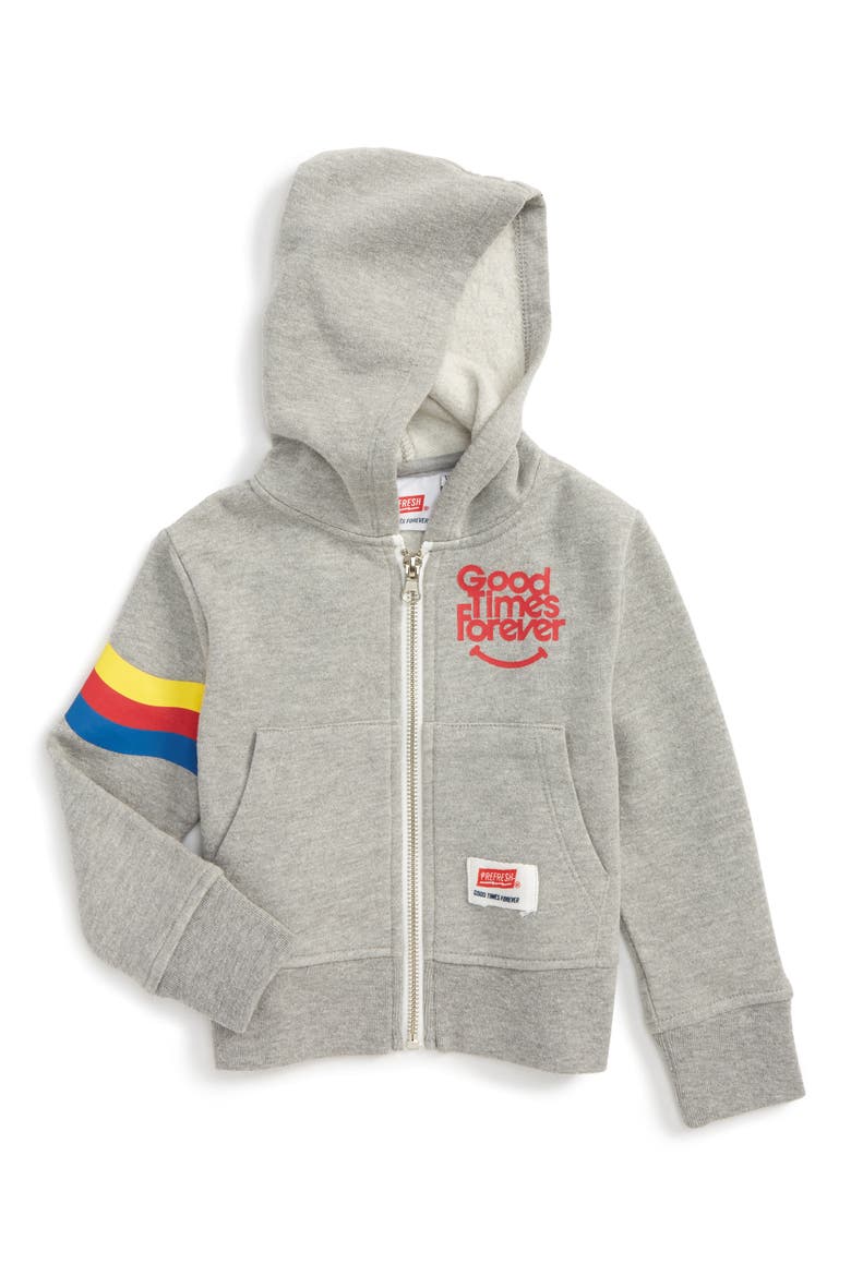 PREFRESH Good Times Forever Zip Hoodie | Nordstrom
