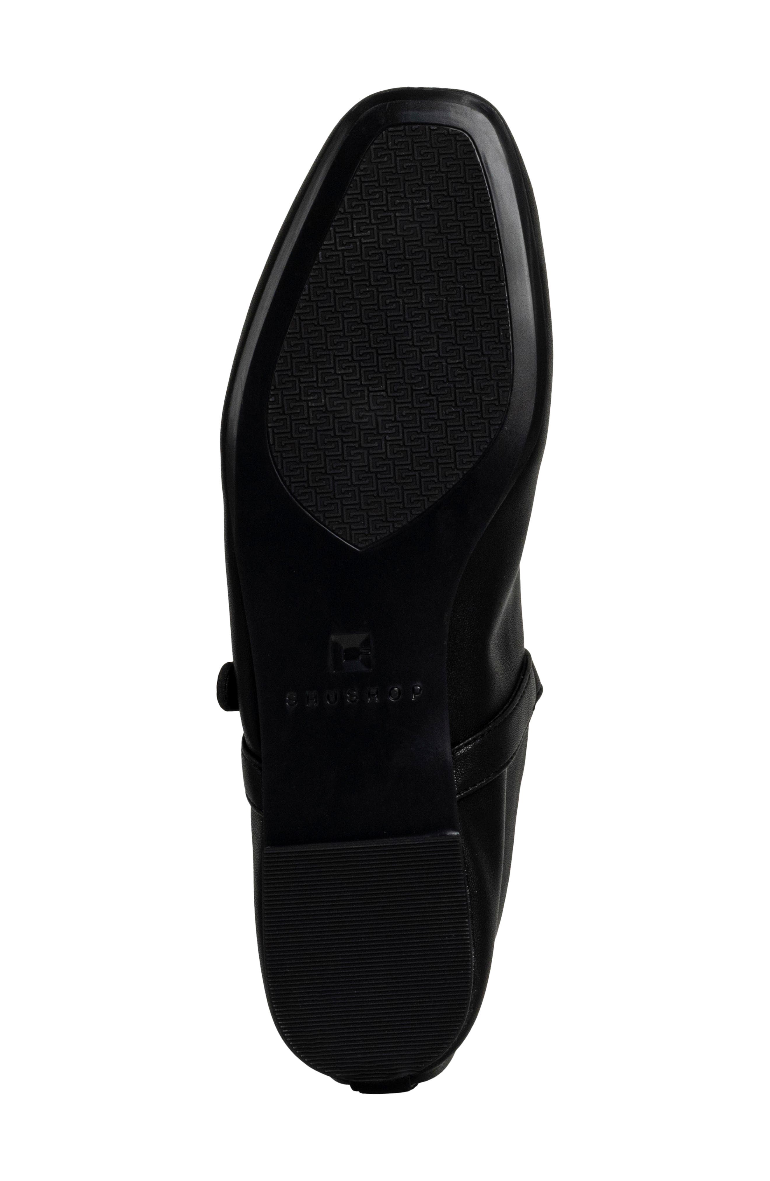 SHUSHOP Annabelle Mary Jane Flat, Alternate, color, Black