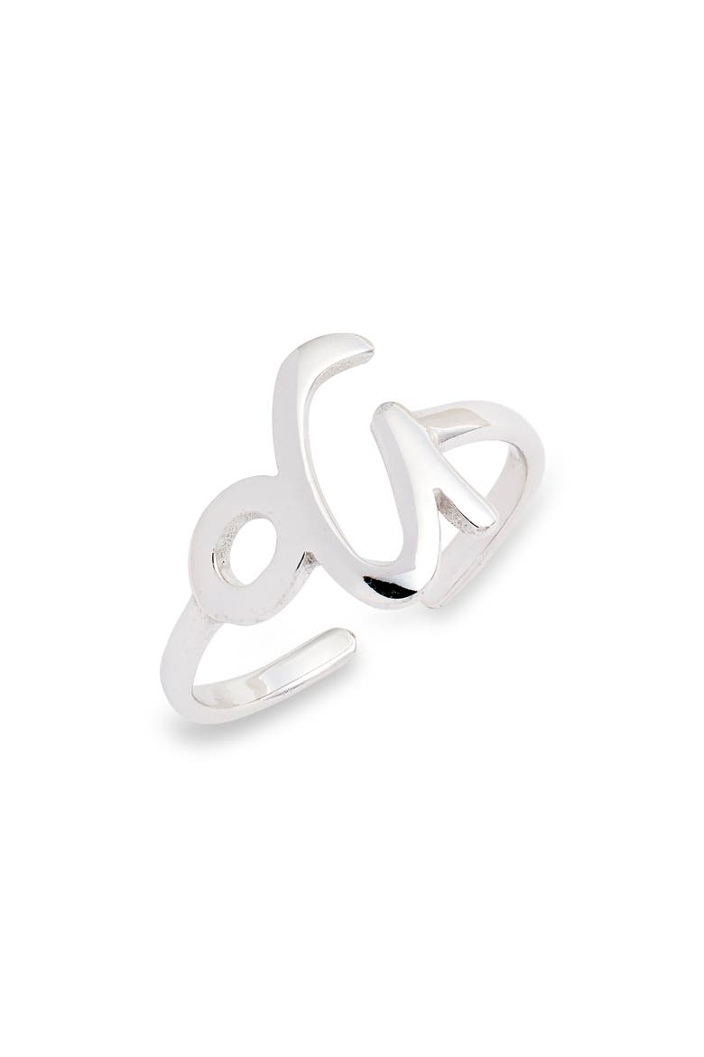 Zodiac Ring, Main, color, SILVER CAPRICORN