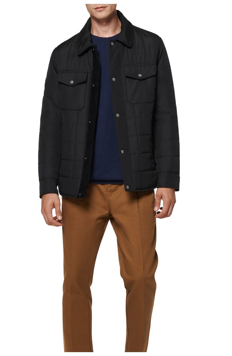 Andrew Marc Archer Quilted Camp Jacket, Main, color,
