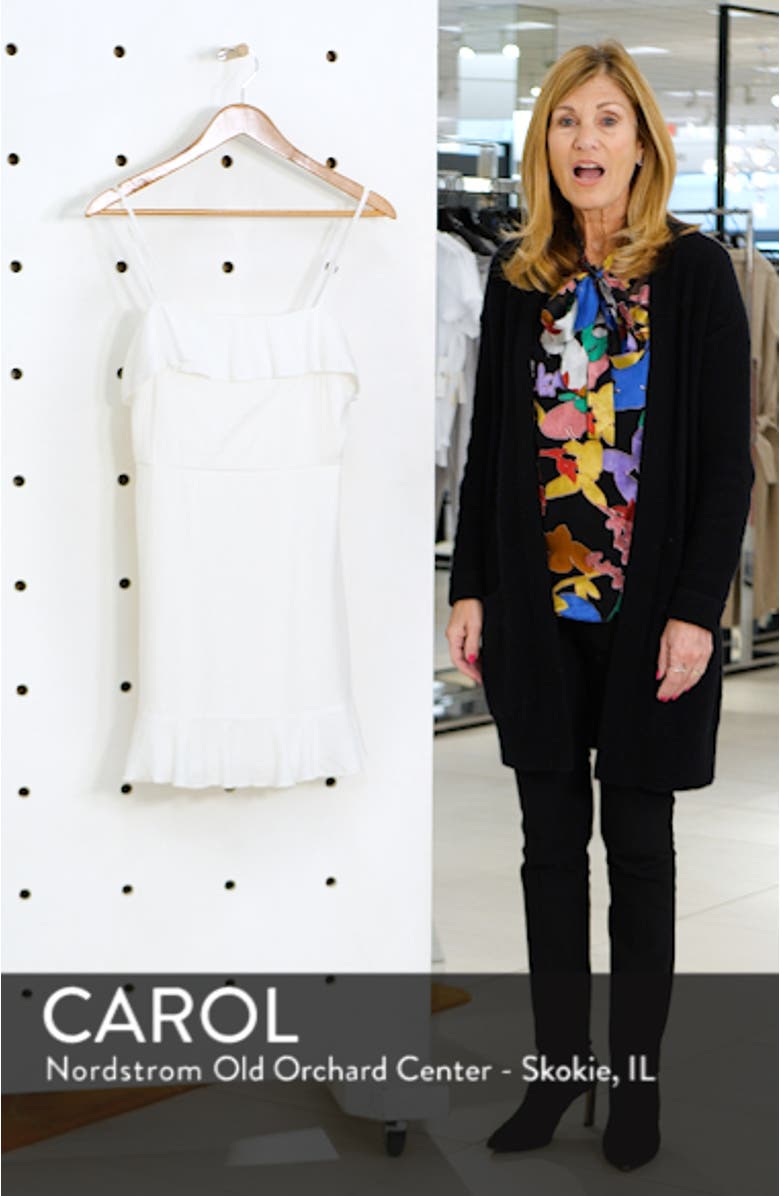 Ruffle Minidress, sales video thumbnail