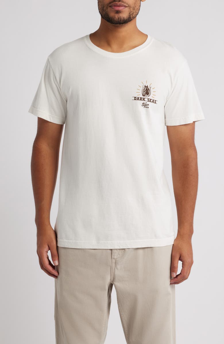 DARK SEAS Rancher Cotton Graphic T-Shirt, Main, color, Antique White