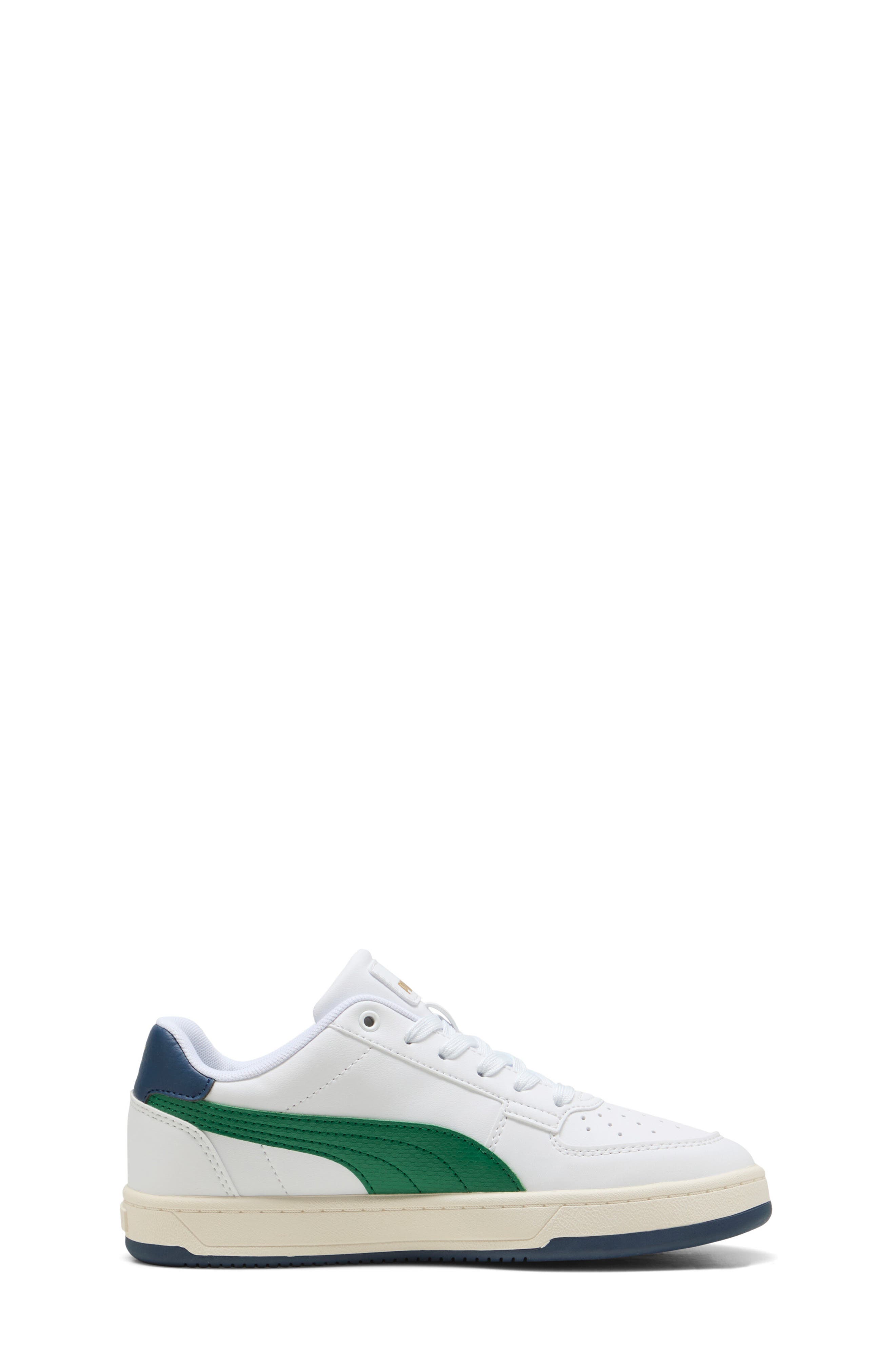 Kids' Caven 2.0 Retro Sneaker, Alternate, color, PUMA WHITE/ ARCHIVE GREEN