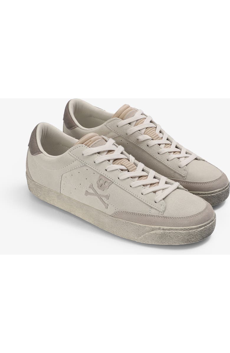 Scalpers New Winter Gala Suede Sneakers, Alternate, color, Whitebeige