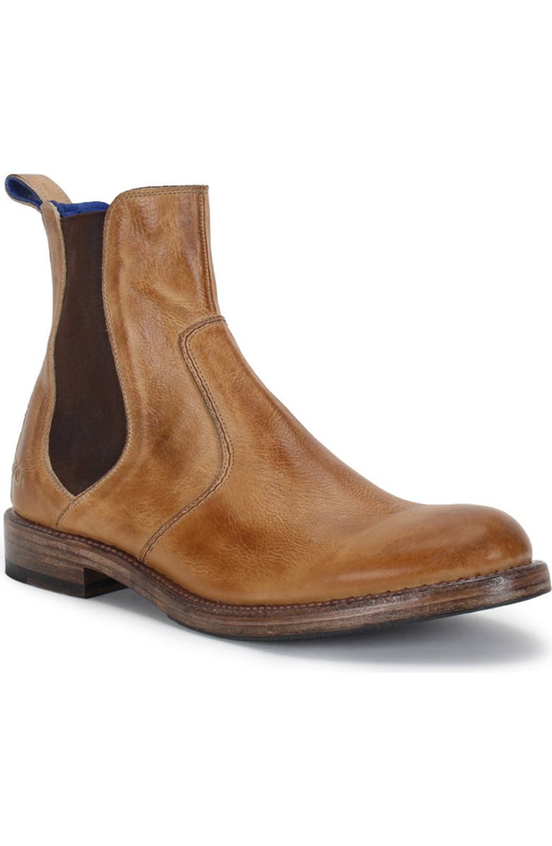 Bed Stu Nando Chelsea Boot, Main, color, Tan Rustic
