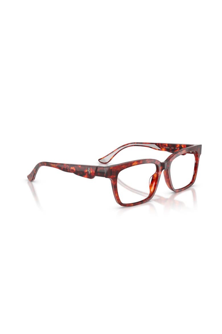 53mm Rectangle optical glasses, Alternate, color, Tortoise
