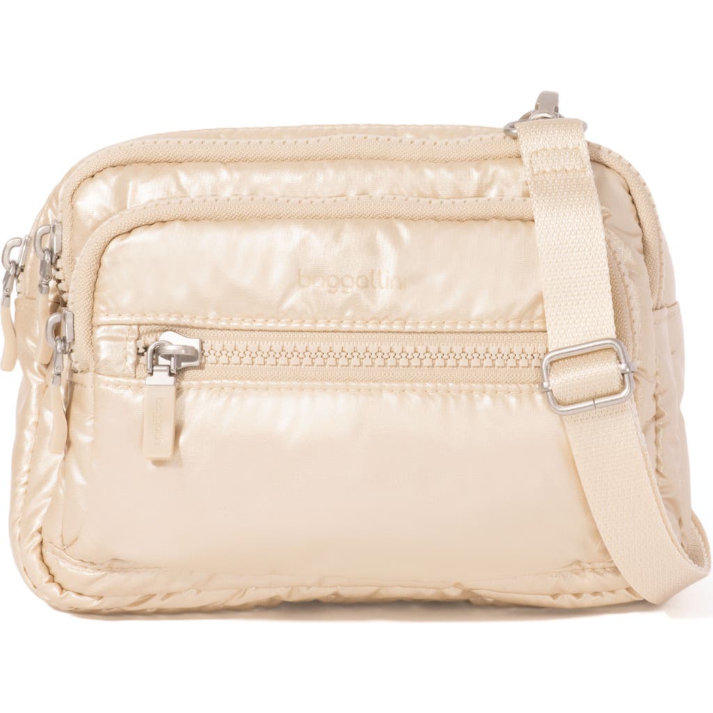 Baggallini Triple Zip Bagg Small Crossbody Bag
