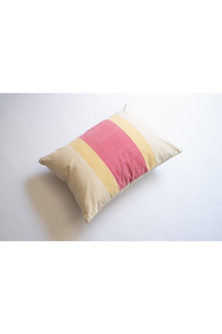 Saroj Hand Loom Lumbar Pillow Cover, Main, color, Natural White