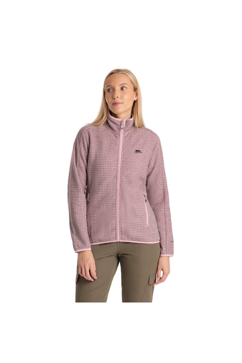 Celia Fleece Jacket, Alternate, color, Carnation