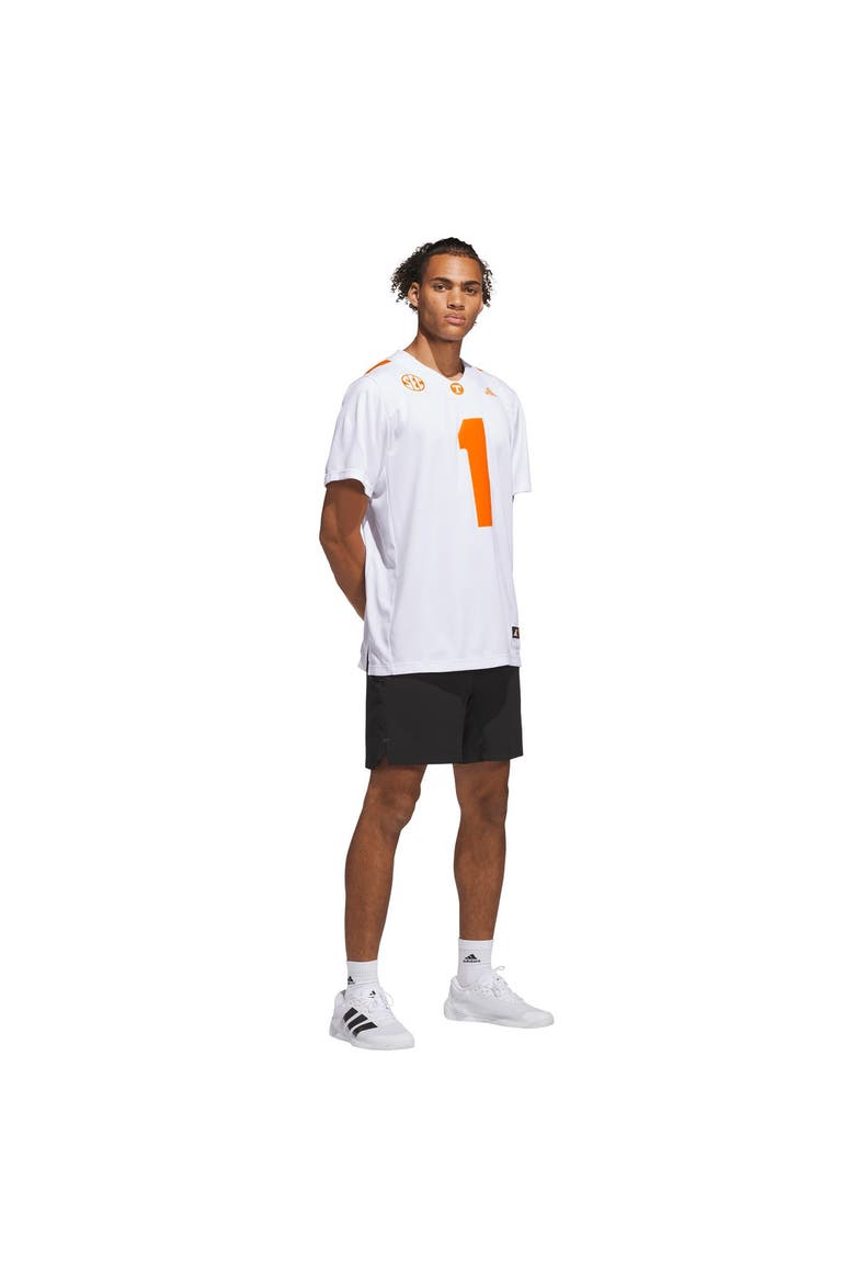 Men's adidas White Tennessee Volunteers Away Premier Jersey, Alternate, color, White