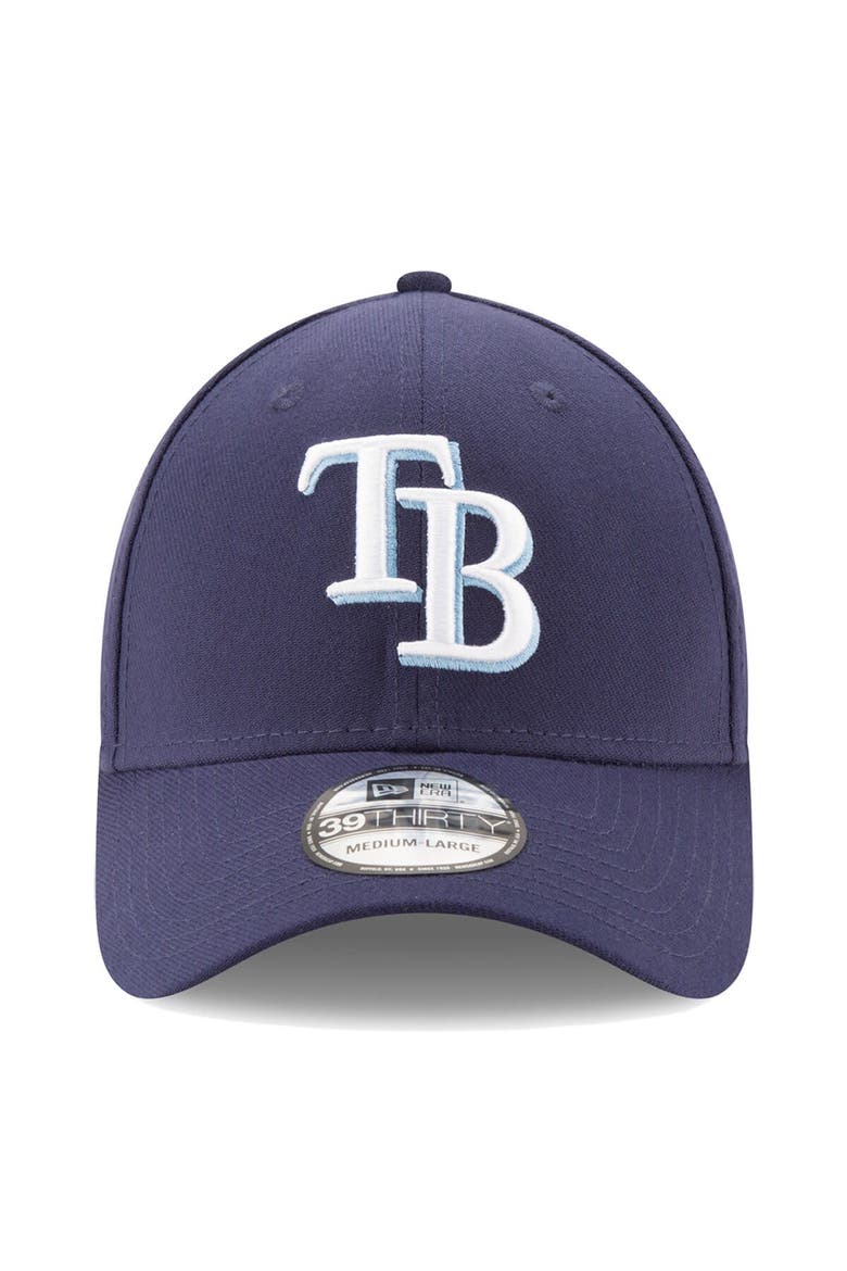 Men's New Era Navy Tampa Bay Rays 2024 MLB World Tour: Dominican Republic Series 39THIRTY Flex Hat, Alternate, color, Navy