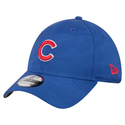 Men's New Era Royal Chicago Cubs Tonal Camo 39THIRTY Flex Hat