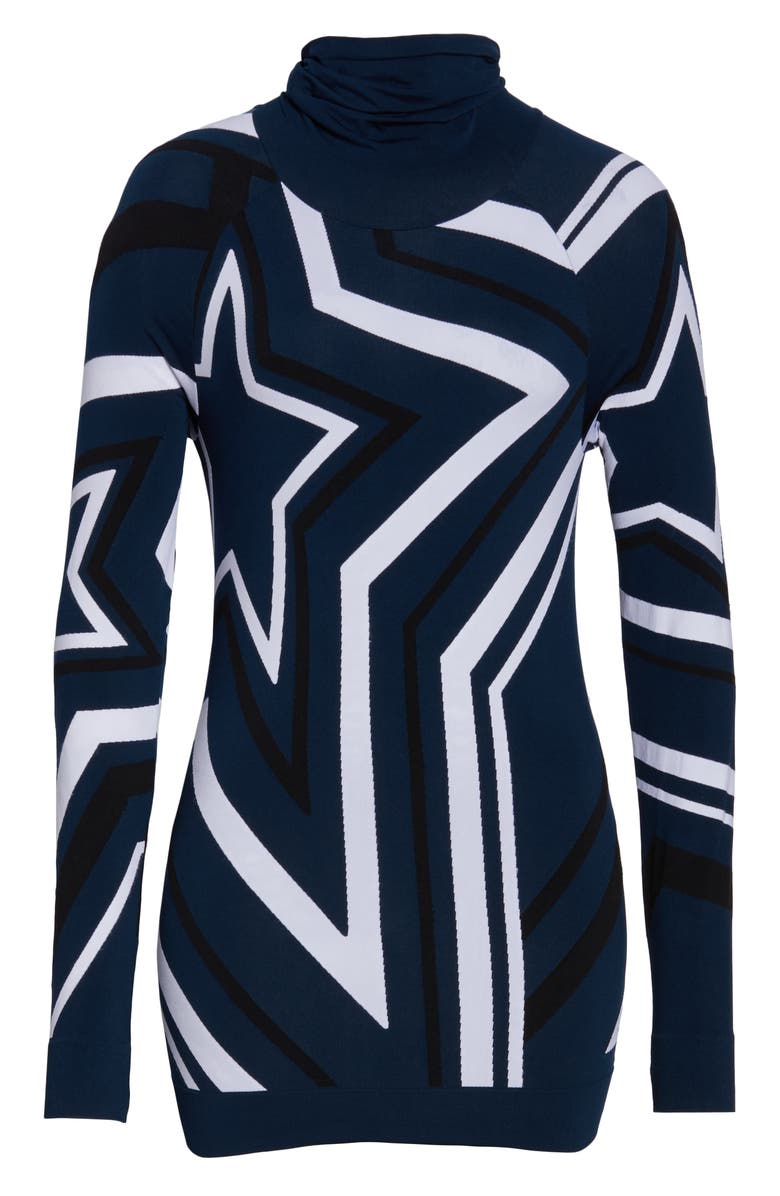 Sweaty Betty Festive Star Seamless Base Layer Top, Alternate, color,