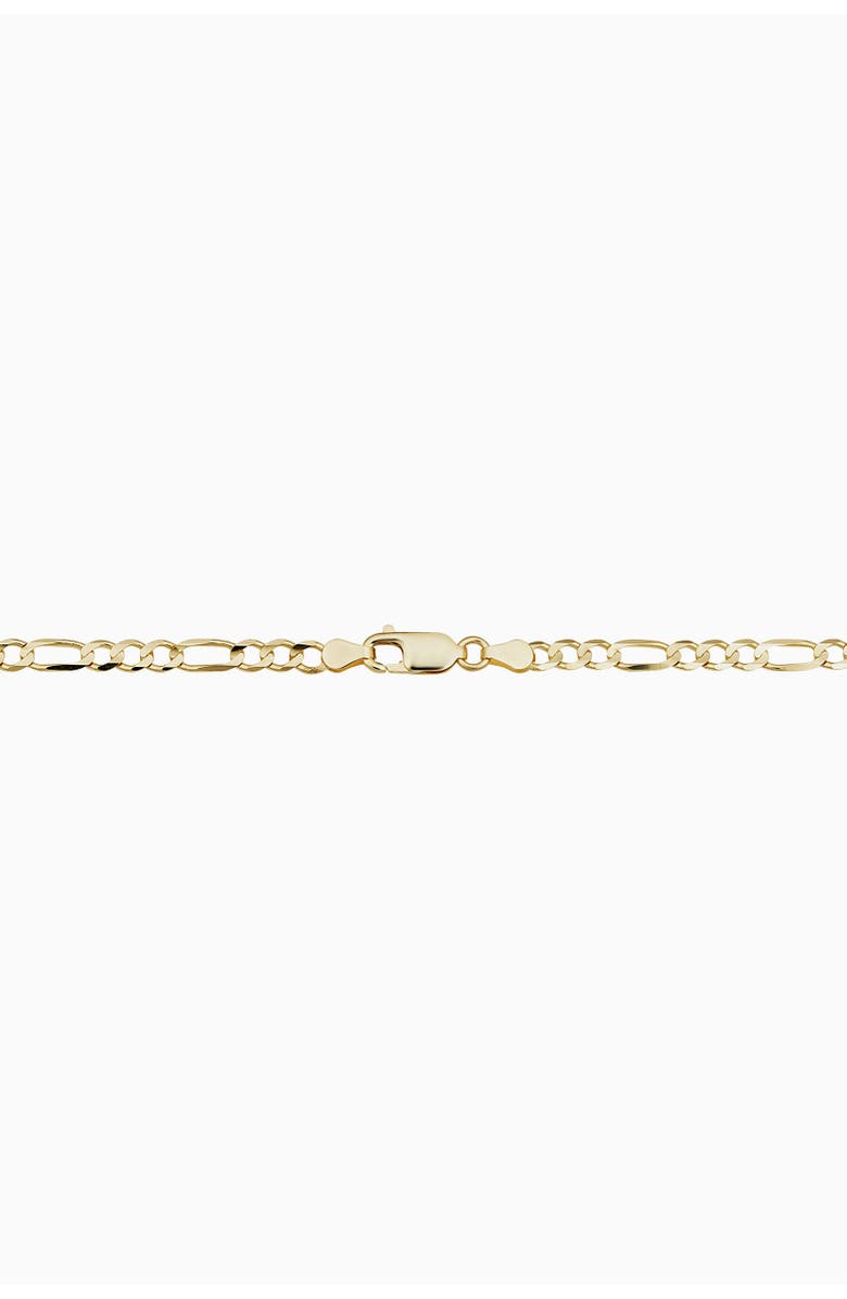 Oradina Men's Florentine Figaro Bold Chain in 14K Gold, Alternate, color, 14K Yellow Gold
