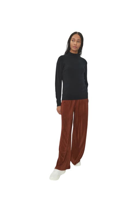 Essential Cashmere Mock Neck Sweater
