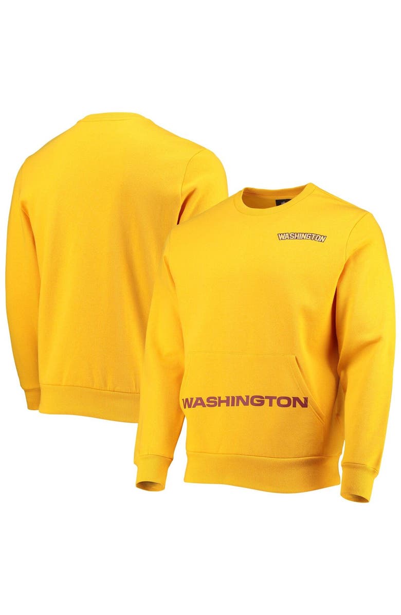 FOCO Men's FOCO Gold Washington Football Team Pocket Pullover Sweater, Main, color,