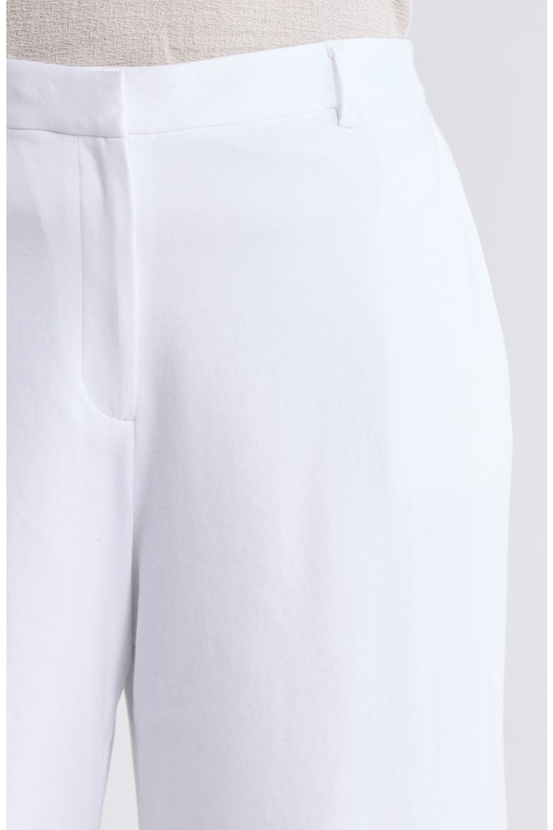 High Waist Ankle Wide Leg Pants, Alternate, color, WHITE