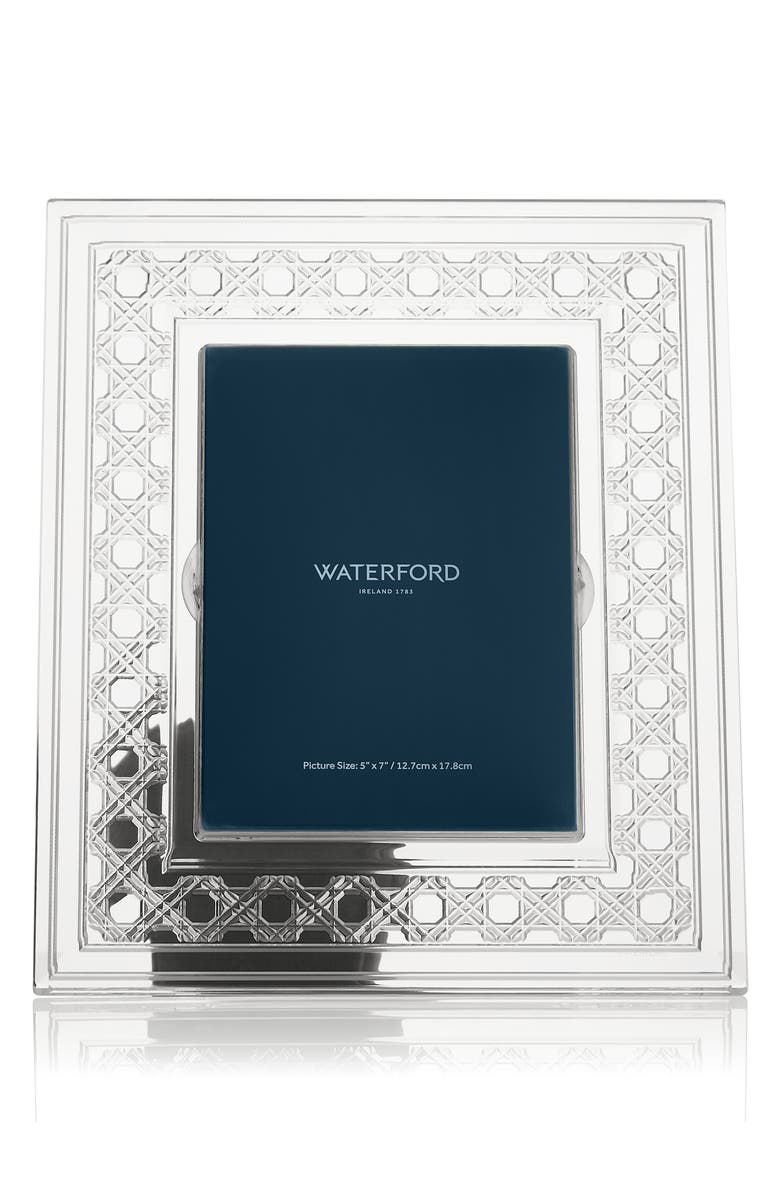 Waterford Opulence Crystal Picture Frame, Main, color, 