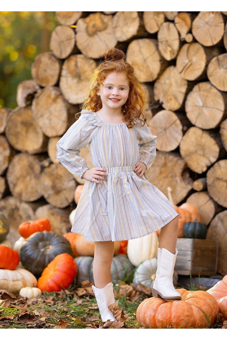Brooklyn Striped Dress, Alternate, color, Blue