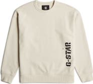 G-STAR Sprayed 89 Loose Organic Cotton Crewneck Sweatshirt
