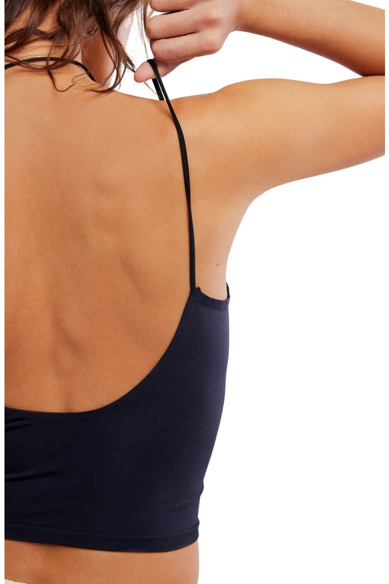 Round Two Skinny Strap Camisole, Alternate, color, BLACK