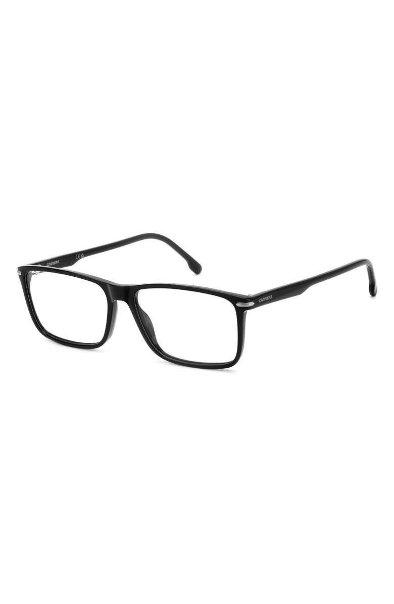 Carrera Eyewear 57mm Rectangular Optical Glasses, Alternate, color, 