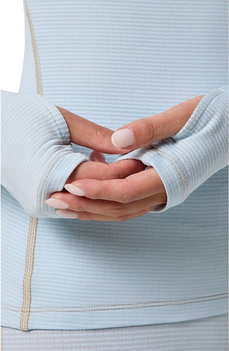 Backcountry Pines Micrrid Ultra-Lt Baselayer Balaclava Top - Women's, Alternate, color, Skyride