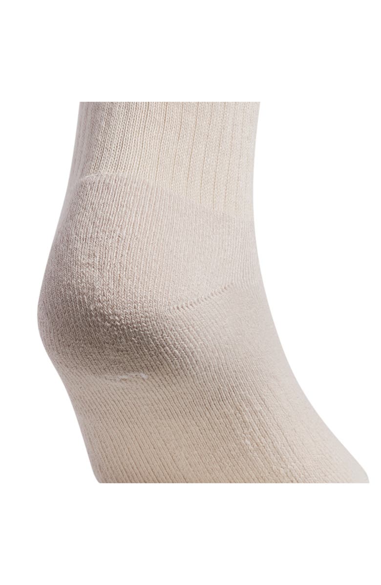 adidas Trefoil 6-Pack Crew Socks, Alternate, color, Medium Beige