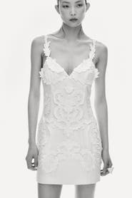 H&M Appliquéd strappy dress