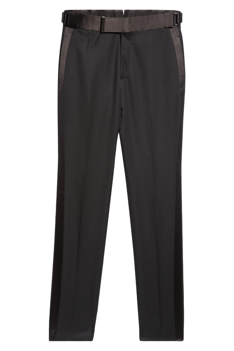 Atticus Dinner Trousers, Alternate, color, LB999 BLACK