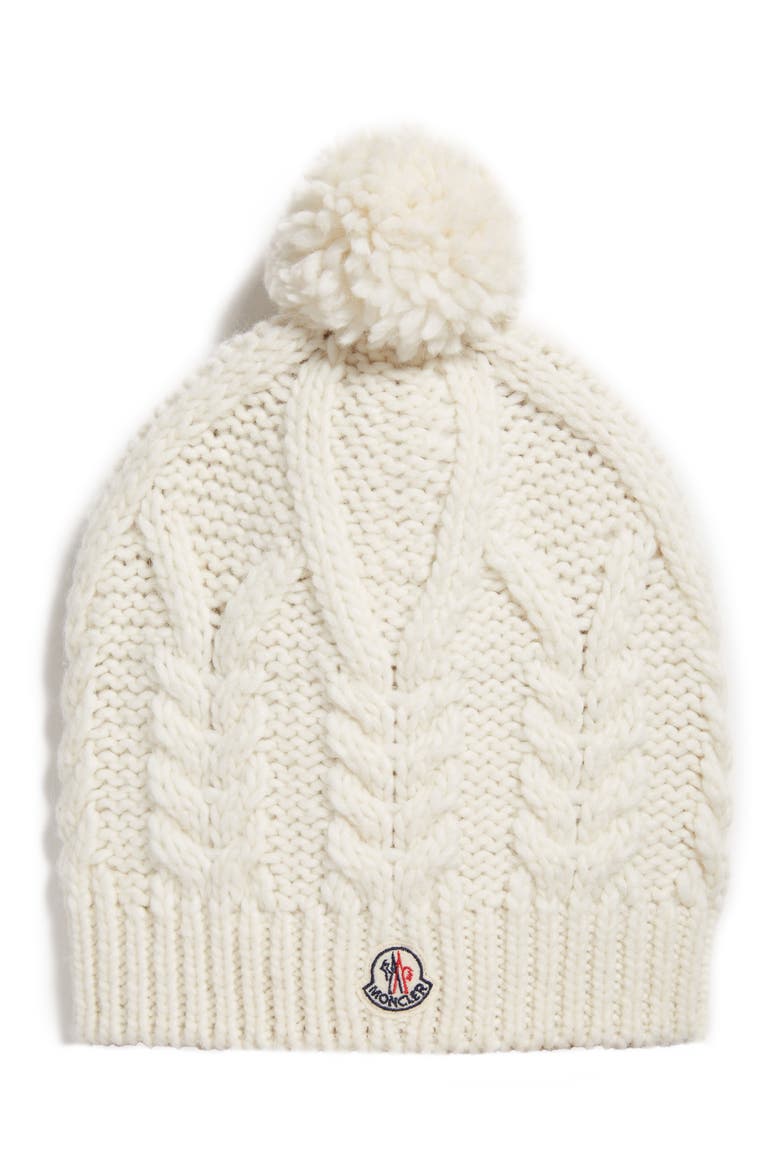 Knit Beanie, Main, color, IVORY