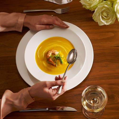 Villeroy & Boch For Me Rim Soup In White