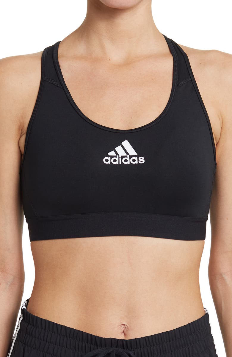 adidas Don't Rest Sports Bra, Main, color, 