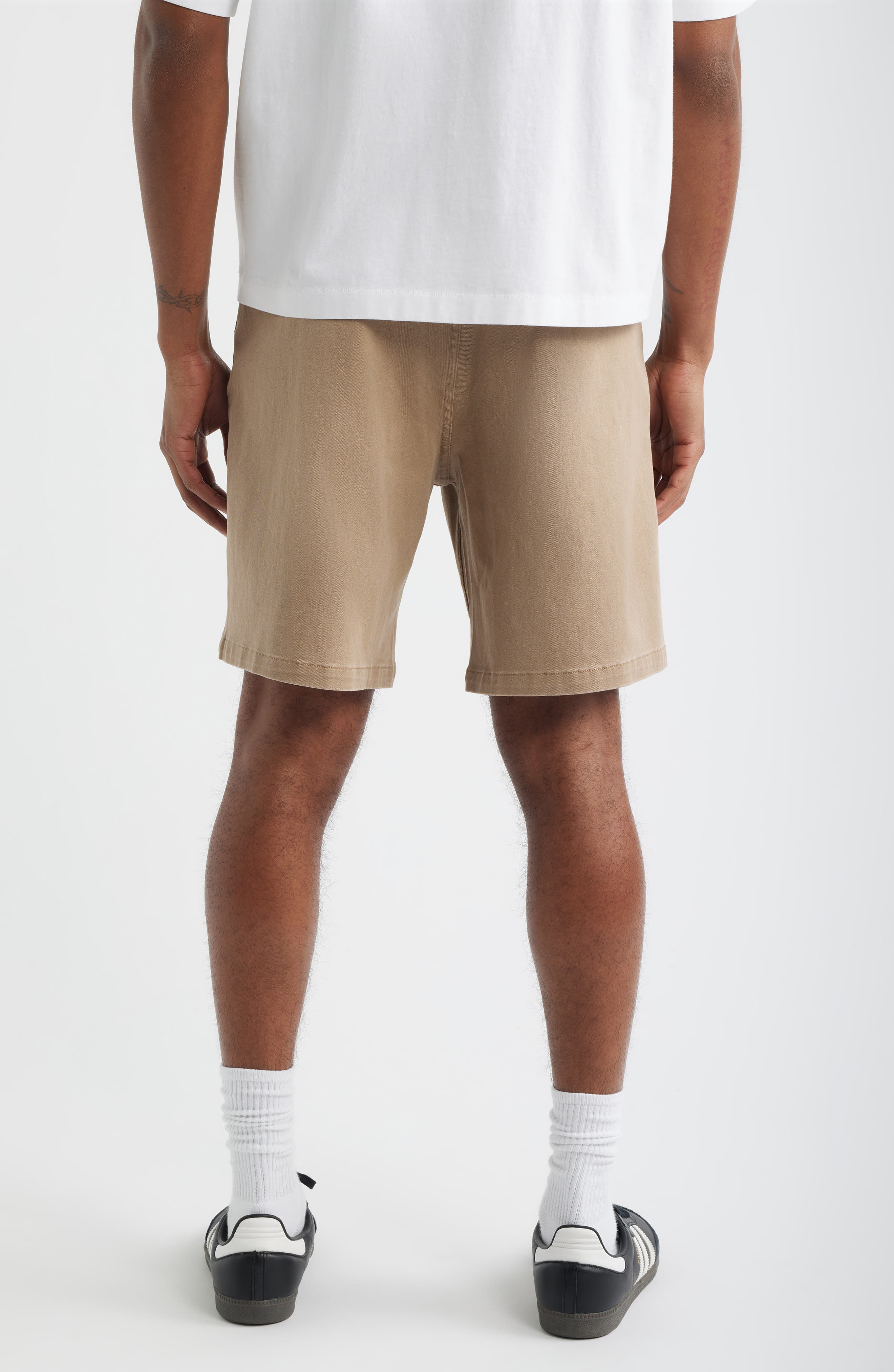 Del Mar Flat Front Stretch Twill Chino Shorts - image 4