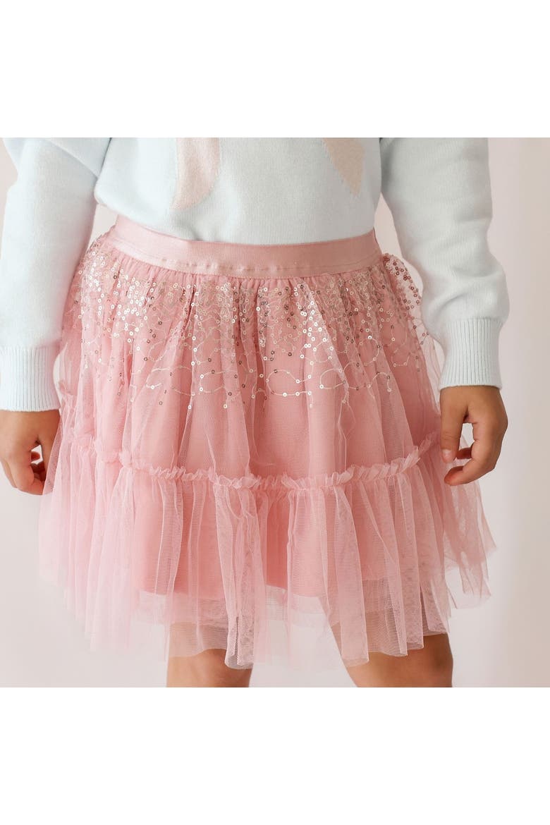 Rose Confetti Tutu Skirt (toddler, Little Kid & Big Kid), Alternate, color, Pink