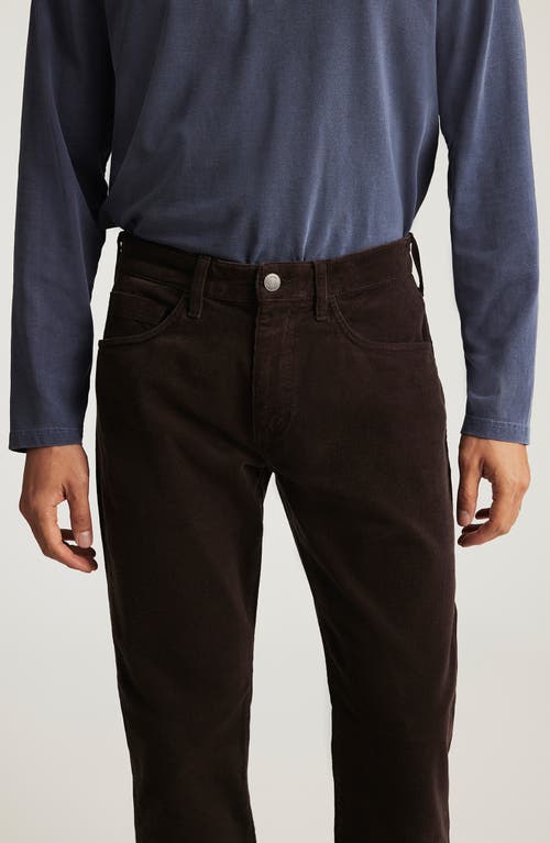Mavi Jeans Marcus Slim Straight Leg Corduroy Pants In Black