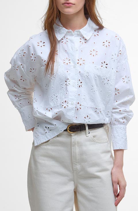 Melissa Embroidered Cotton Shirt